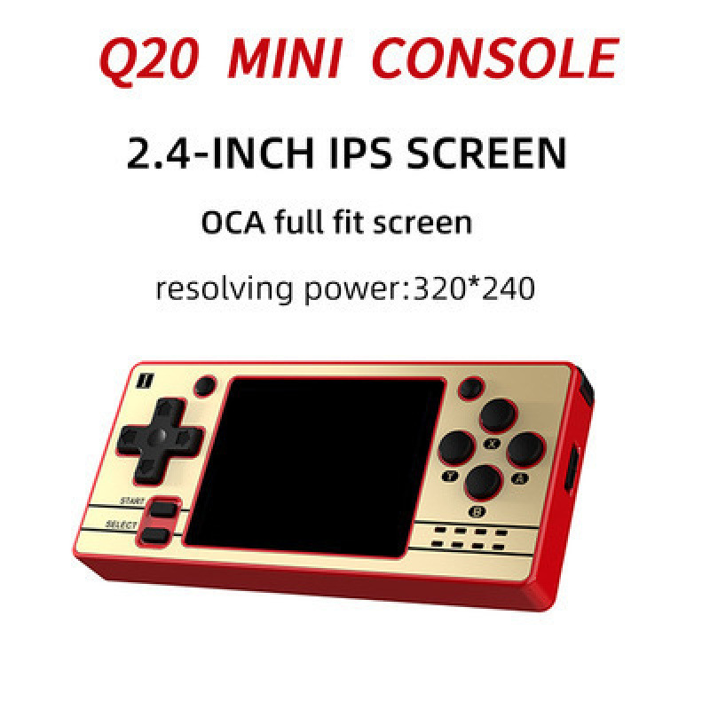 8 Cross-Border Direct Supply Q20 Mini Open Source Mini Handheld Ps Nostalgic Fc Retro Sfc Handheld Gba Game Console 16