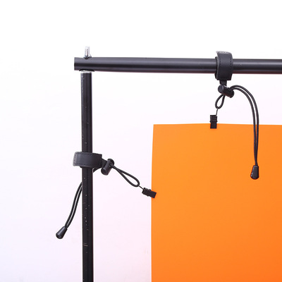 可调节便携摄影背景布夹子魔术贴灯架夹 夹具线型夹|ms