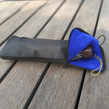 批发防水吸水雨伞袋 超细纤维伞套收纳包袋三折装伞的袋子 印logo