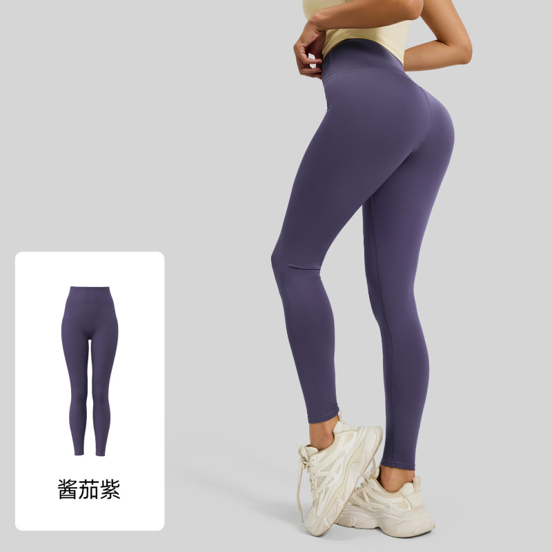 聚衣堂無Tライン蜜桃高腰提尻弾力裸感外着女性ランニングフィットネス運動ガードル|undefined