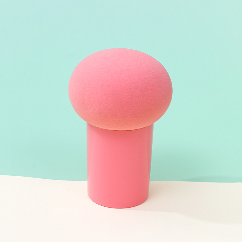 Nuevos productos transfronterizos de cabeza redonda esponja huevo polvo cosméticos huevo de belleza no comer polvo polvo cojín de aire al por mayor