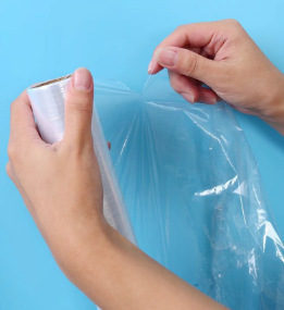 Manufacturer's No-Cut High-Temperature Self-Adhesive Silicone-Free Release Film, Thickened Self-Adhesive Anti-Static Light Release Cling Film