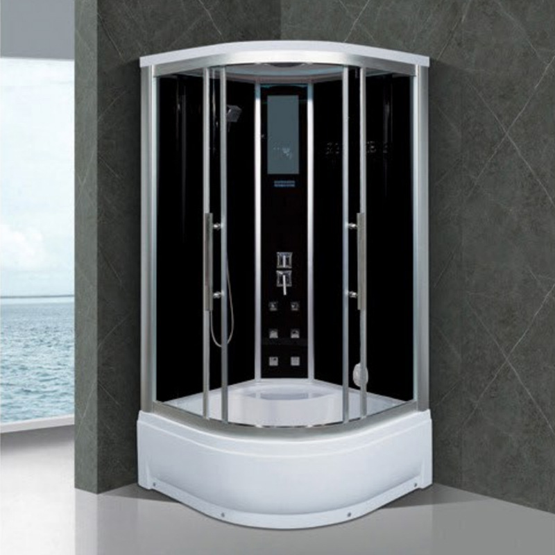 Integral Bathroom Fan-shaped Arc Integrated Shower Household Surf Steam Bath Bath Room with Bathtub Integral Bathroom Fan-shaped Arc Integrated Shower Household Surf Steam Bath Bath Room with Bathtub