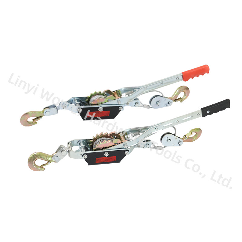 跨境专供源头厂家工具两用钢丝绳紧线器双钩多功能伸缩1-4吨直销