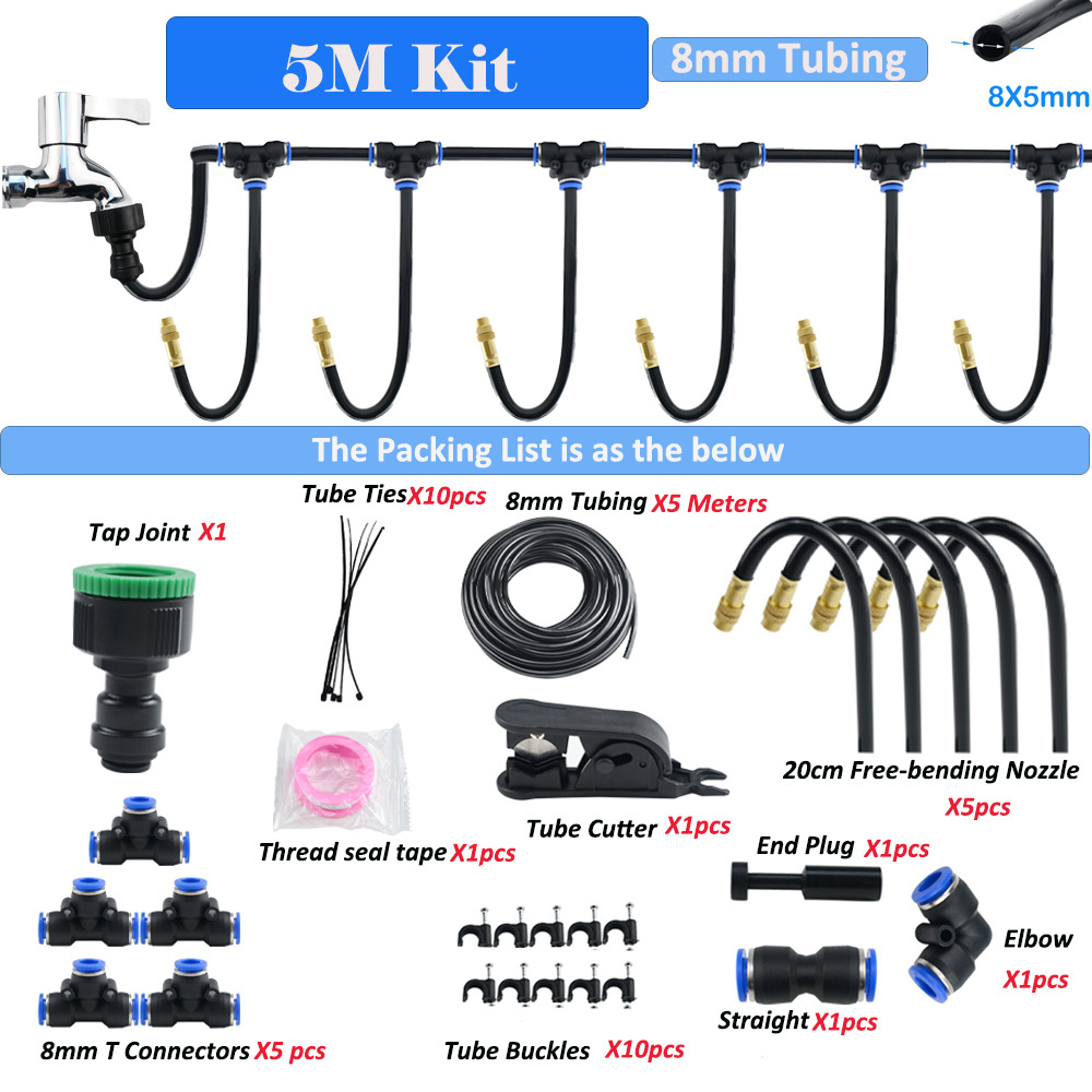 Aspersor universal riego automático de flores rociador doméstico rociador de goteo rociador giratorio de 360 ° riego automático