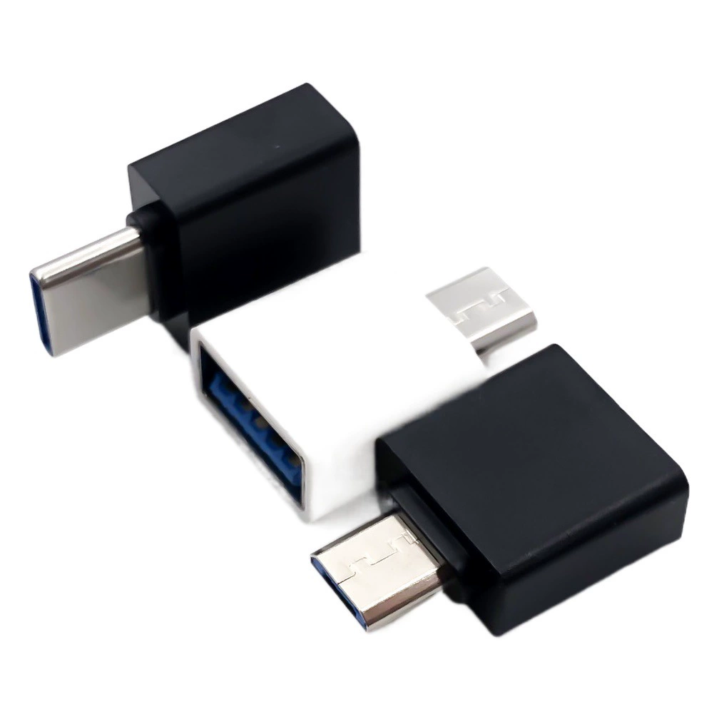USB-адаптер OTG для мобильных телефонов, конвертер USB2.0 в micro-USB и Type-C, совместимый с Android и Apple, с поддержкой нескольких интерфейсов