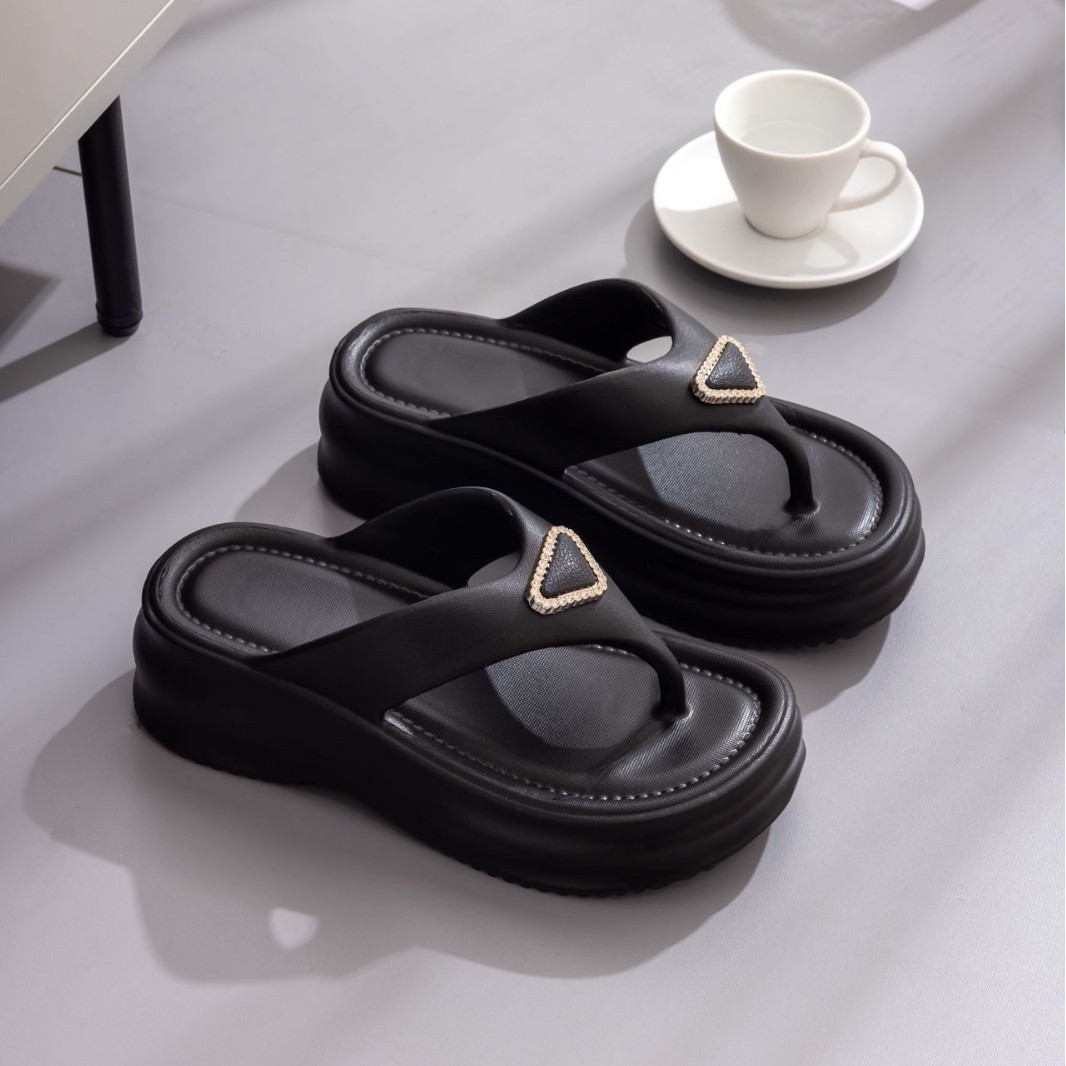 外穿拖鞋女款2025爆款 EVA不臭脚人字拖厚底可爱沙滩拖鞋女时尚