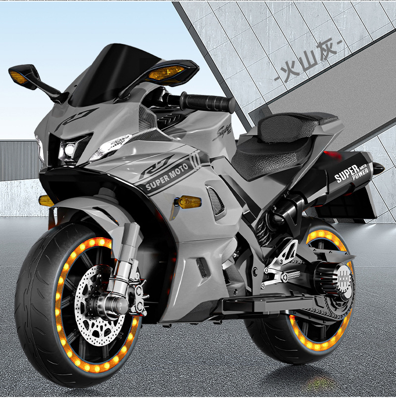 Motocicleta Eléctrica de Dos Ruedas para Niños para 3-9 Años de PP, Recargable image 10