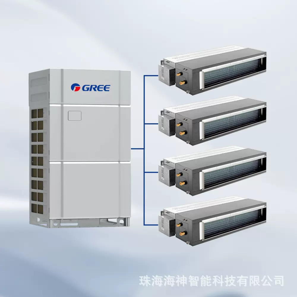 格力外贸出口中央空调一拖五隐藏式吊顶式多联机空调家用商用