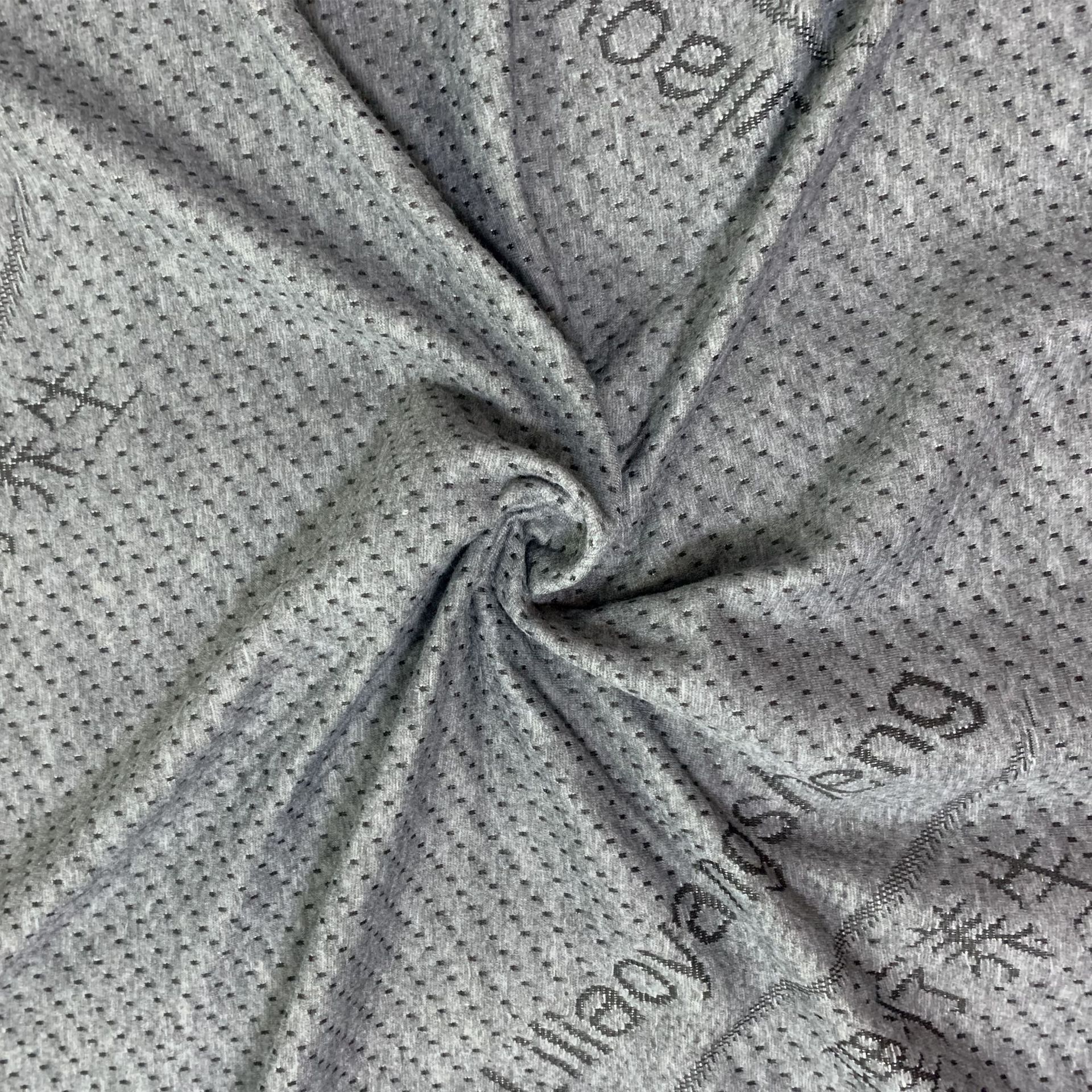 180 g lino tela de colchón puede ser adicionado fisioterapia función de preservación de la salud tejido jacquard tela de colchón tela mayorista