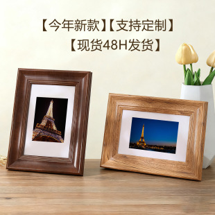 �͹ű��W���տ򮋿�6��7��A4ľ��֧����Ƭ�젝�b[̨��֬����