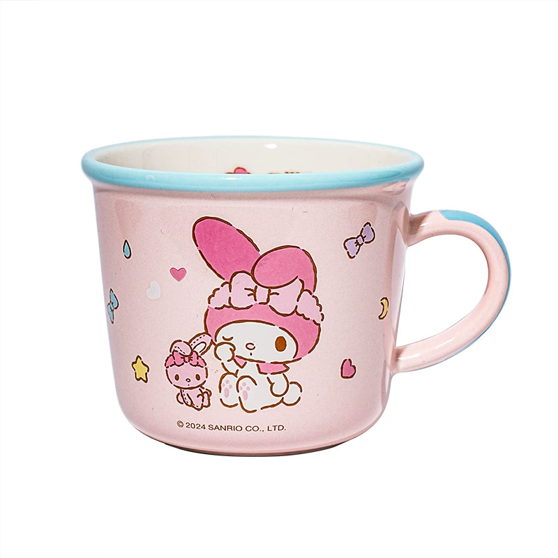Кружка серии Sanrio family для завтрака молочная кружка керамическая чашка высокая голова милой мультяшной девочки масштаба чашка