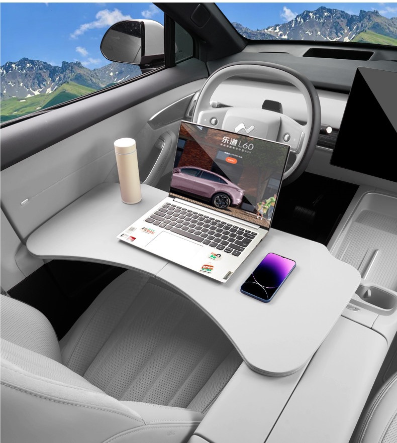 Suitable for Ledao L60/L90 Car-Mounted Small Table Board, Foldable Dining Table, In-Car Office Desk, Decorative Accessories and Supplies