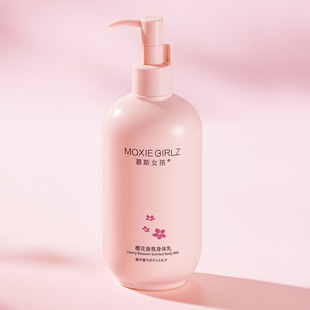 Moose girl sweet cherry blossom fragrance body lotion shower gel moisturizing fragrance fragrance shower gel manufacturers