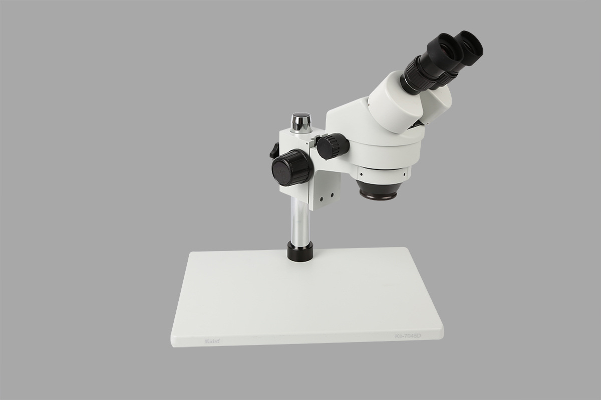 Kaisi 7045 microscopio binocular 7 - 45 veces alta definición detección de chip de placa base de teléfono móvil reparación de tres ojos 37045