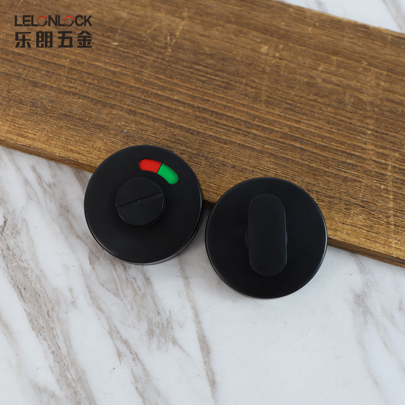 Acero inoxidable rojo y verde indicador estándar europeo personalizado cerradura dividida cerradura de partición de baño hospital centro comercial 304 cerradura de baño