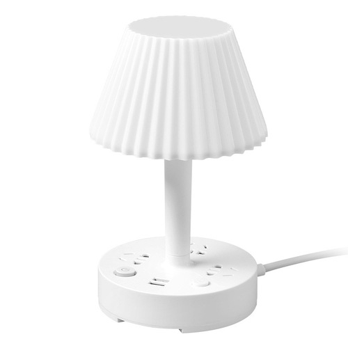 Creative multi-functional conversion socket table lamp USB plug-in board computer live broadcast master brings goods plug-in and drag strip board