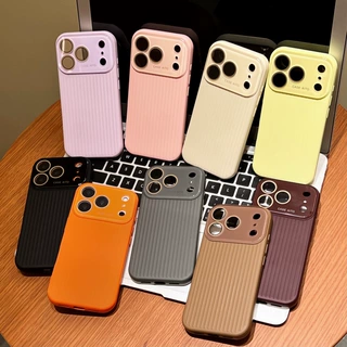 17适用iPhone18promax大视窗瓦楞16手机壳15/14/13pro防摔保护套