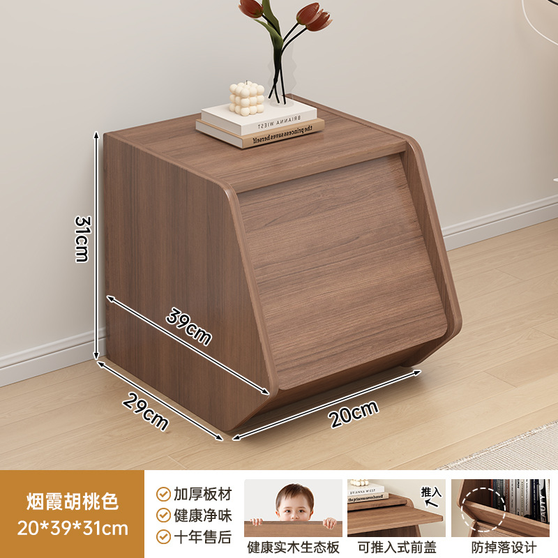 Pequeño DIY - 20cm - Humexia Walnut △ Placa ecológica de madera maciza gruesa de 15 mm