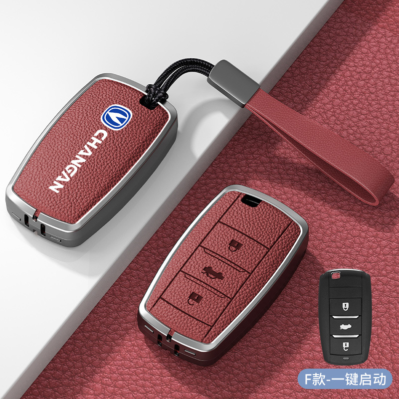 모델 F 스마트 볼케이노 레드 아연 합금 쉘 + 핸드 스트랩