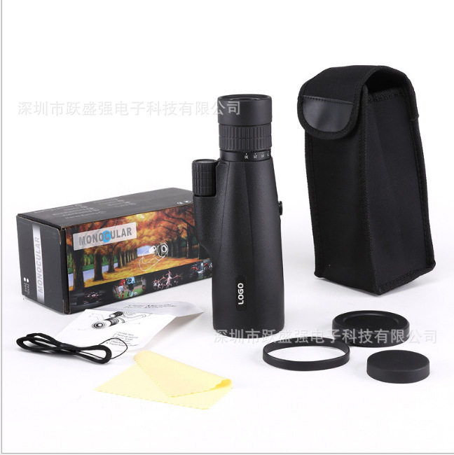 变倍单筒望远镜 10-30X50微光夜视户外手机拍照高清望远镜