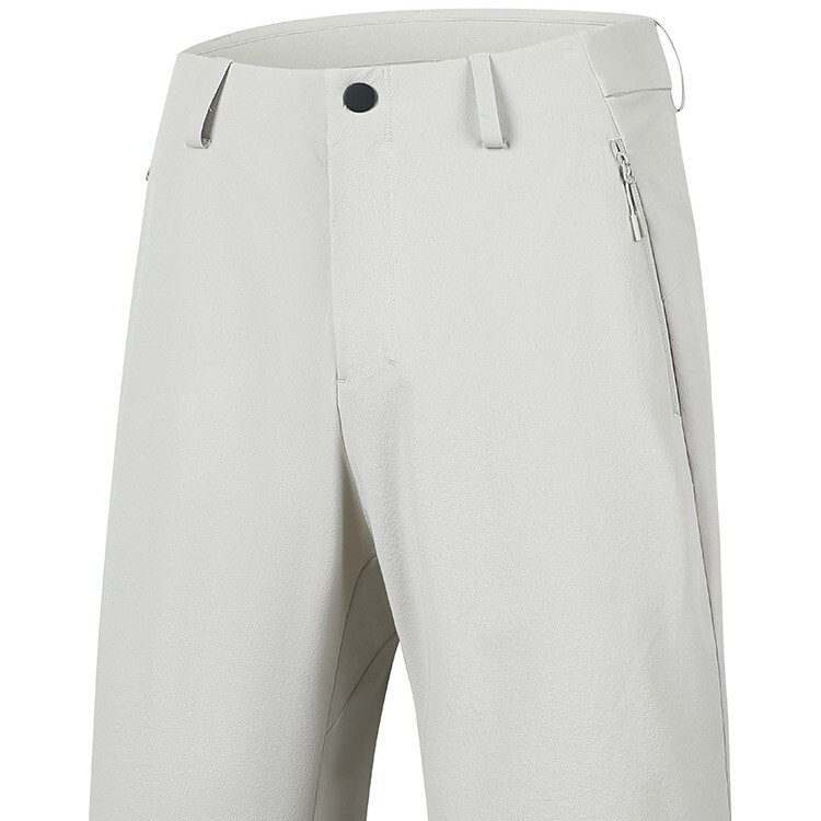 Spring and Summer New Cotton-Feel Shorts, Light Business Shorts for Men, Simple Daily Commuting Quick-Dry Casual Pants, Men's Five-Point Shorts