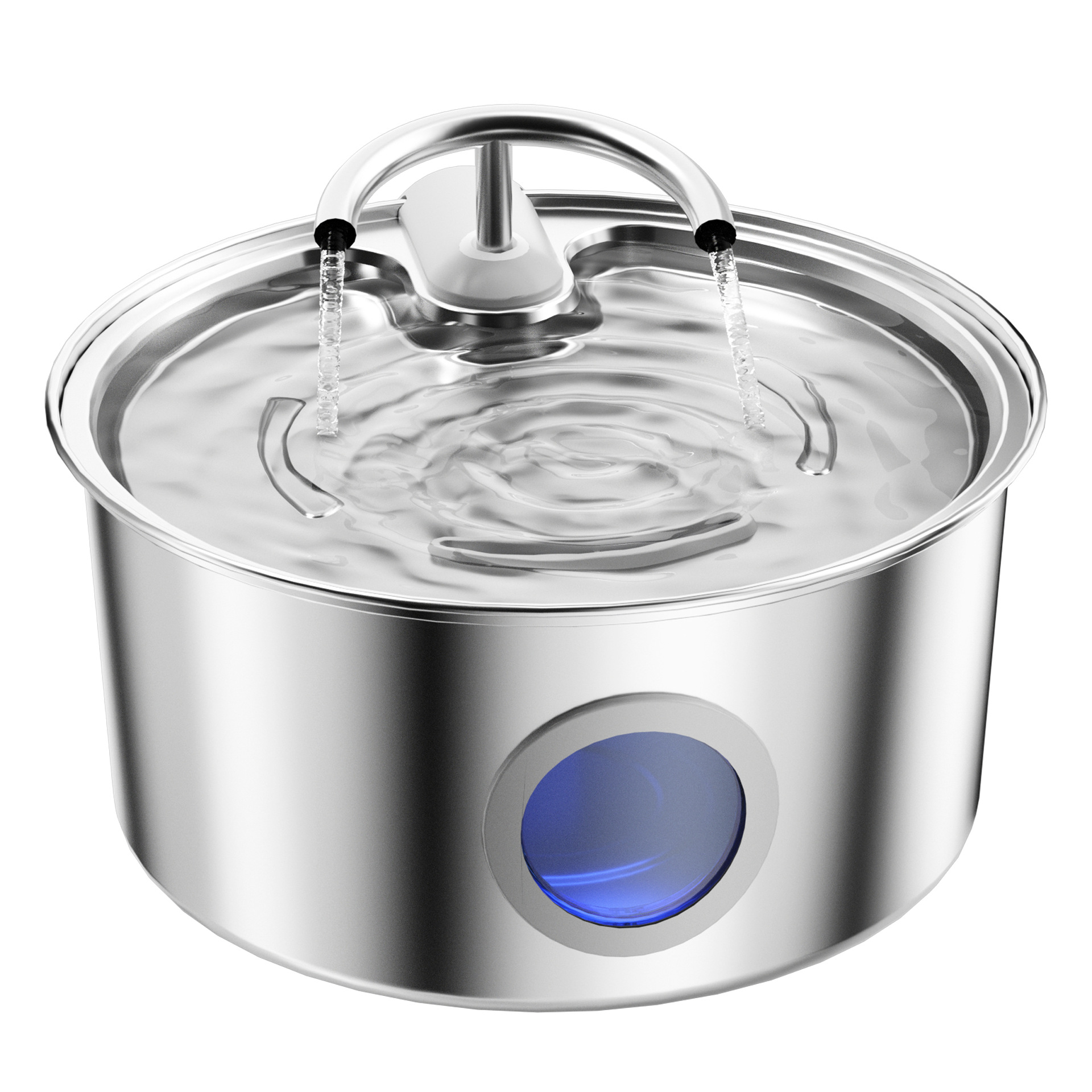 Fábrica de fuente de agua para gatos agua corriente no enchufable agua automática para gatos agua para gatos agua para beber image 30