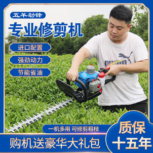 genuine goods Wuyang Imported Hedge Pruning Machine Tea Tree Pruning Machine High Power Gasoline Landscaping Garden Pruning Machine