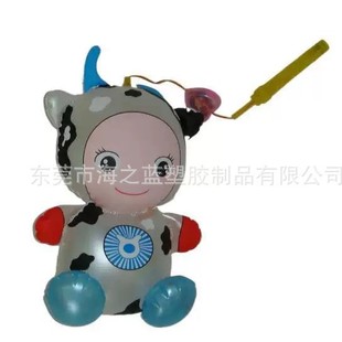 Manufacturer Customized Kidsren's Inflatable Satchel Lamp Pvc Satchel Cartoon Doll Pendant Outdoor Popular Led Light