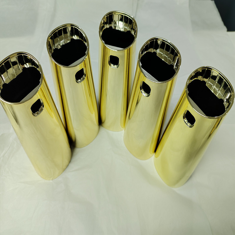 电镀加工 源头厂家美容仪外壳塑胶真空电镀纯金镀银玫瑰金 电镀加