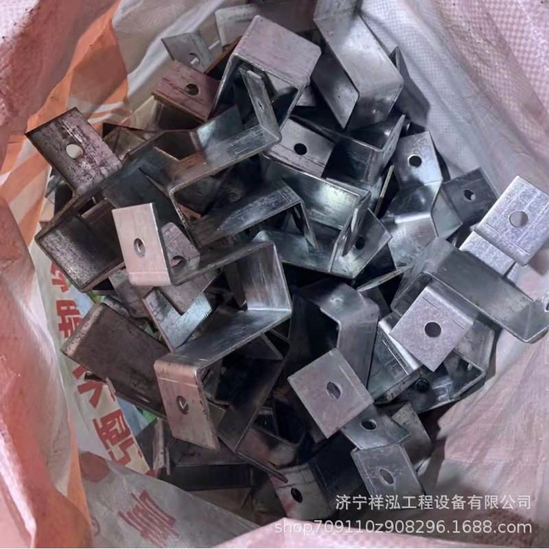 方形吊卡 不锈钢冲压件 镀锌金属制品冲压折弯件电缆挂钩