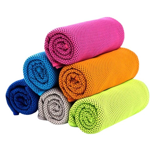 Cross-border cold-sensitive towel magical ice-cool towel outdoor sports cooling sensation silk ice cooling speed cold towel dropshipping one piece