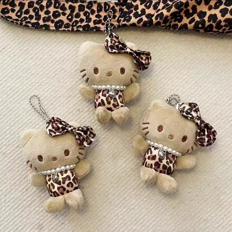かわいいアニメハワイ水泳圏Kittyぬいぐるみストラップkt猫かばん掛けキーホルダープレゼント|undefined