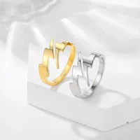 Трансграничное мужское кольцо из титановой стали с молнией, хип-хоп, бойфренд, нержавеющая сталь, не выцветающее кольцо, парное кольцо, указательное кольцо