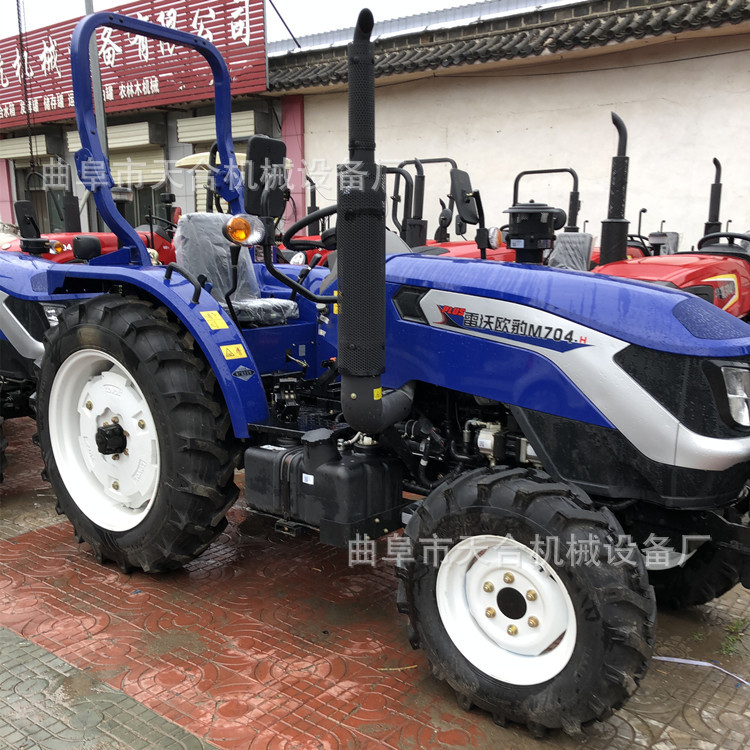 农用新款大田耕地拖拉机旋耕机果园管理机涡轮增压雷沃704PLUS