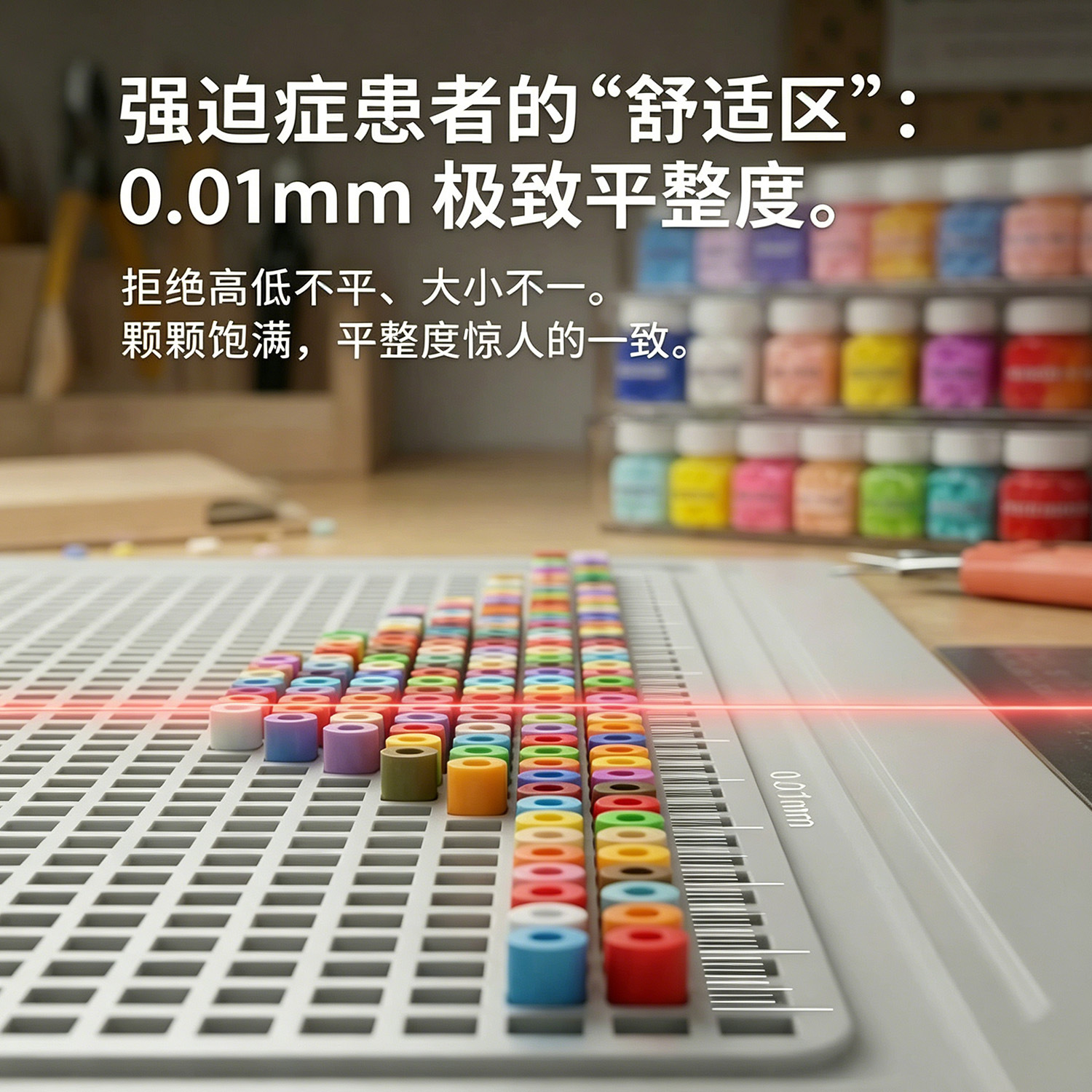 拼豆免分装瓶装手工diy材料包全套熨斗工具包2.6mm融合豆mard套装
