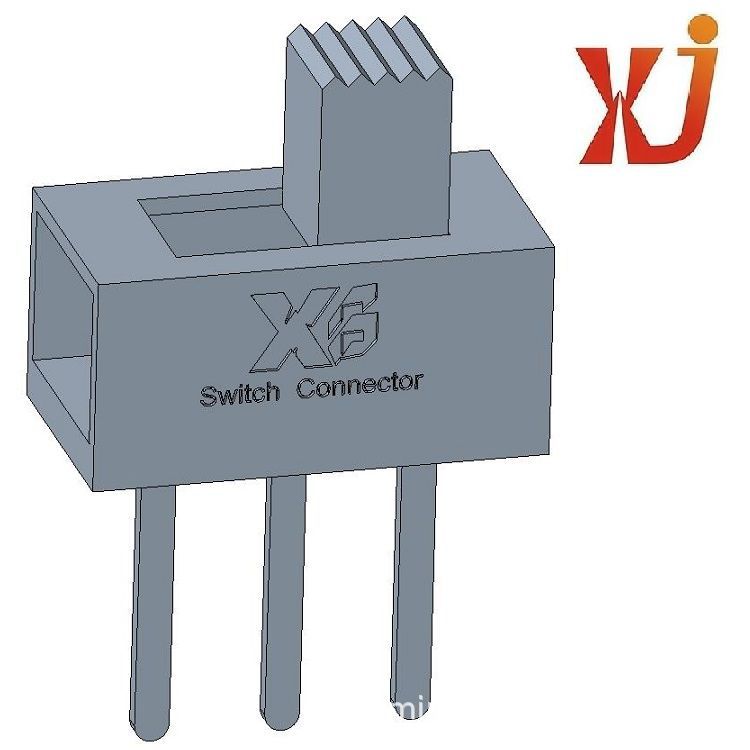 两档拔动开关/小型拨动开关/2档拨动开关/1P2T正拨拨动开关 批发