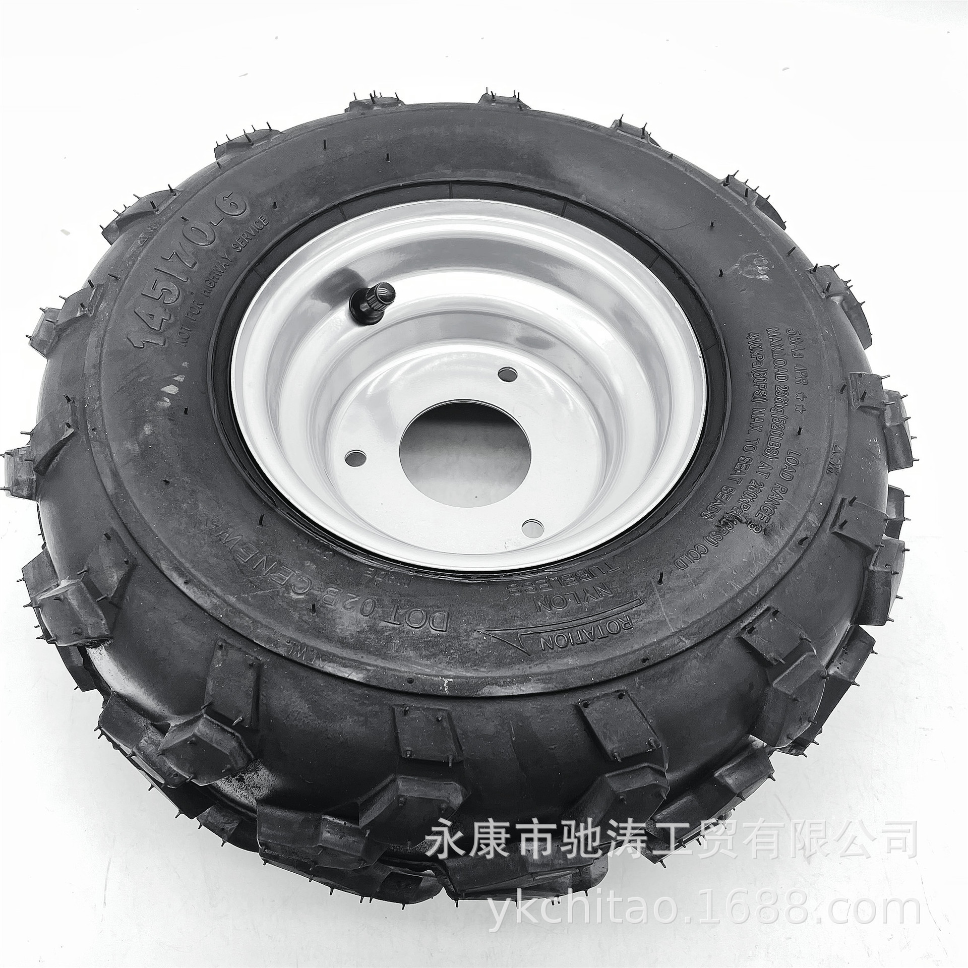 四轮小公牛悍马沙滩车摩托车轮胎145/70-6轮胎 6寸真空胎