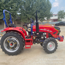 厂家直销常力504-四驱拖拉机加重前后桥四轮农用犁地机耕田机