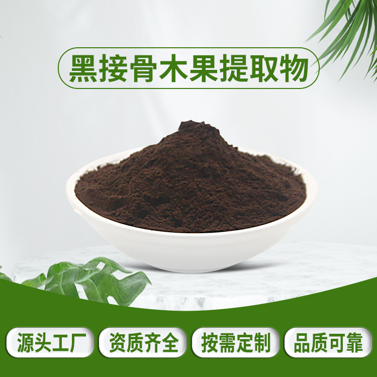 接骨木提取物 接骨木花青素25% 希杰科生物 黑接骨木果提取物
