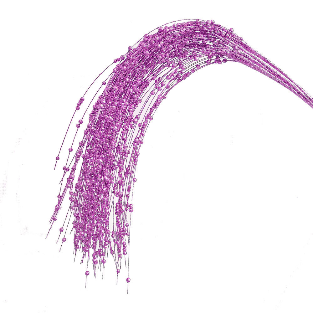 Polvo de oro artificial bayas de sauce decoración polvo de brillo flexible decoración de árbol de Navidad decoración festiva espuma de fiesta transfronteriza