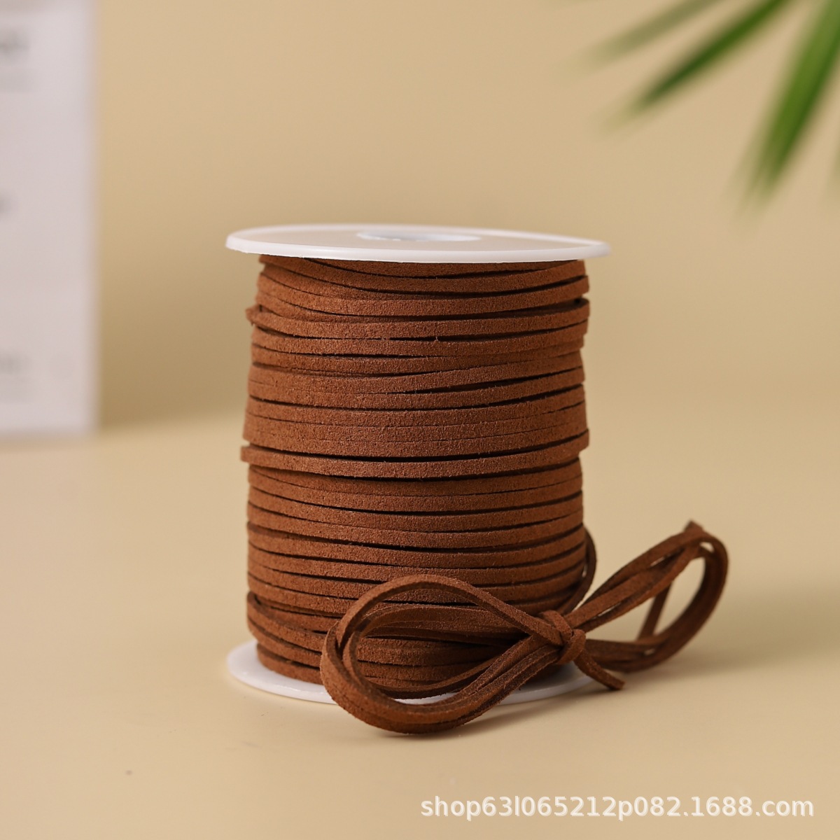 Cuerdas de piel de ciervo 50 yardas cuerdas de trenzado cuerdas de tracción cuerdas de lana cuerdas de vaca decoración hechas a mano DIY cuerdas de trenzado caja de regalo cinta de embalaje