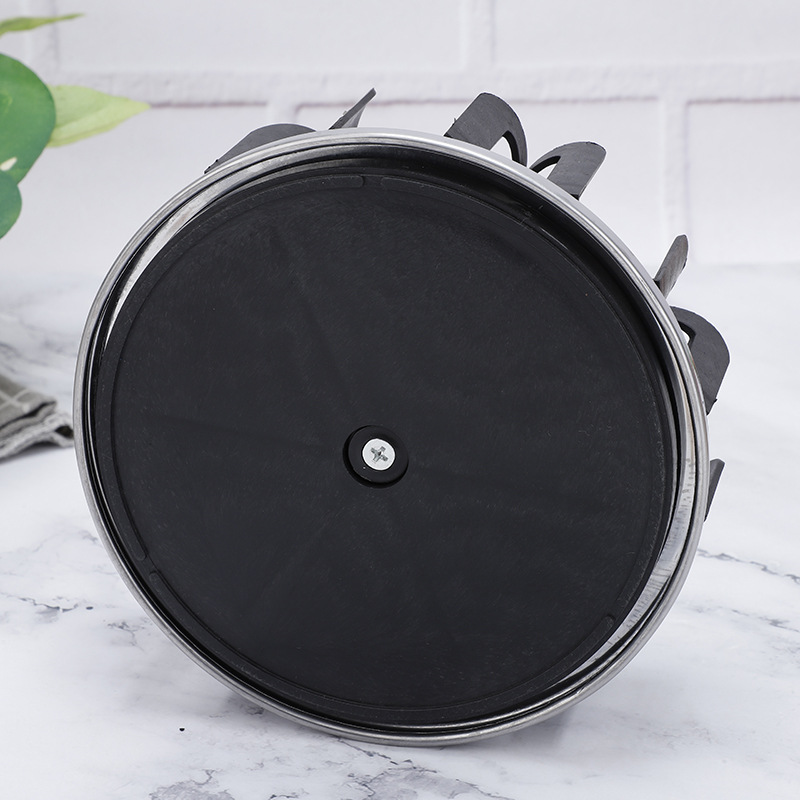 Suministro directo de fábrica hogar condimento tarro base giratoria cocina condimento botella manual de pimienta esparcidor de especias al por mayor