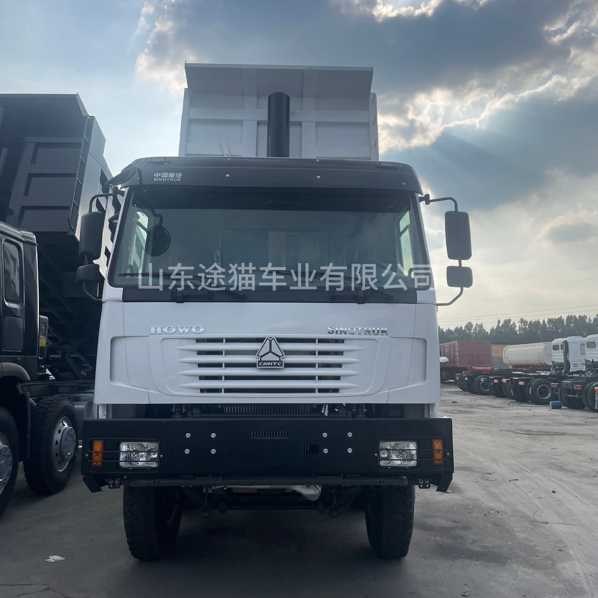 Howo Dump Truck Howo 8×4 Dump Truck Heavy-Duty Dump Truck 371 Horsepower Dumptruck