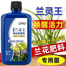 兰灵王兰花肥料专用肥多箭素蝴蝶兰微生物杀菌药君子兰陵王营养液