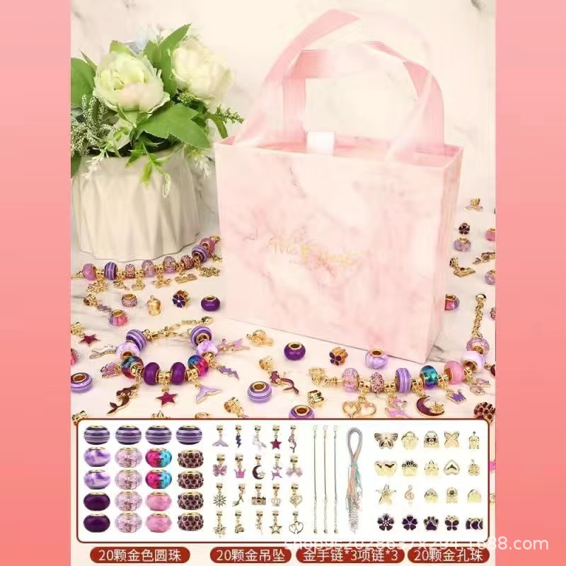 [선물 상자] 66 조각 세트 [퍼플 골드]