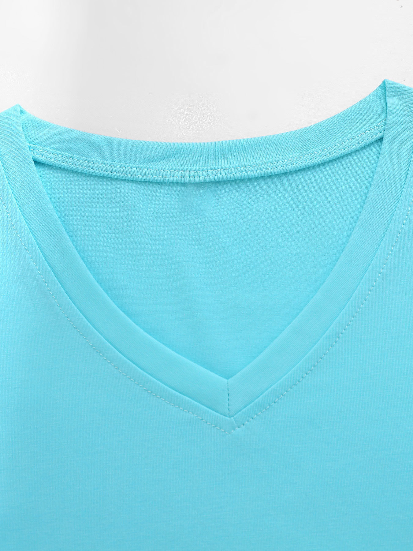 159g Weight Short Sleeve Sleeve Length Regular Sleeve Sleeve Type CVC Pull Frame, Cotton, Polyester Fabric Type Mid-Length (65cm <Length ≤ 80cm) Top Length T-shirt, Pullovers Tops Type Casual, Office, Daily Occasion Round Neck Neckline Printing Function Loose Fit Type Geometric Pattern Summer Season Women's Gender European and American Style, Streetwear Style Wholesale Women's CVC Pull Frame Cotton Polyester European And American Style Streetwear Geometric Short Sleeve T-Shirts 30