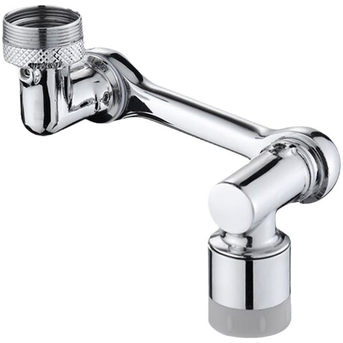 Face basin universal water faucet full copper mechanical arm rotatable bathroom washbasin extension spout splash-proof mouth rinse