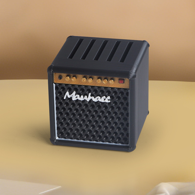 블랙 픽 수납 스피커(로고 포함)