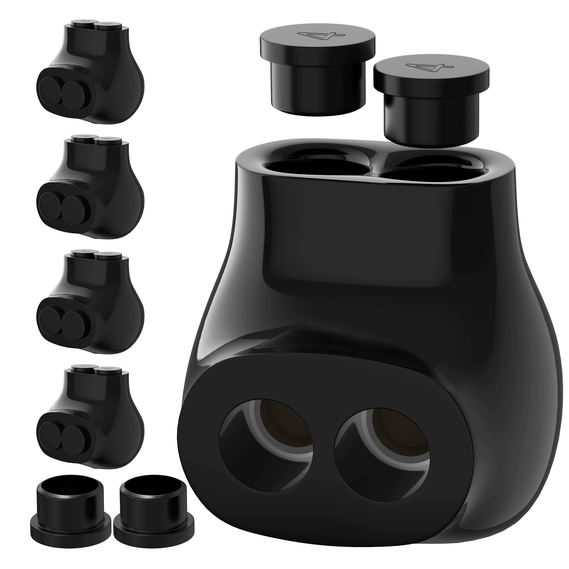 2 бита (односторонняя линия) США стандарт двухжильный медно-алюминиевый кабель разъем США стандарт высокой мощности кабельный клеммный разъем